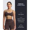 image:imageAoxjox Lexi Lined Workout Biker Shorts for Women Tummy Control High Waisted Exercise Athletic Gym Running Yoga Short 6MulchDriftwood
