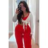 image:imageAoxjox Womens Athlenza Ruffle Wrap Tie Front Tops Long Sleeve Shrug Crop Top Ballet Yoga Workout CardiganWhite
