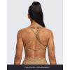 image:imageAoxjox Womens Workout Sports Bras Fitness Metamorph Sienna Twist Bra Yoga Crop TankIced Coffee Dot Print