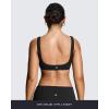 image:imageAoxjox Womens Workout Sports Bras Fitness Training Gym Athlenza Twist Low Impact Bra Lumastretch Yoga Crop TankBlack Run Small  Size Up