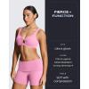 image:imageAoxjox Womens Workout Sports Bras Fitness Training Gym Athlenza Twist Low Impact Bra Lumastretch Yoga Crop TankBlush Pink Run Small  Size Up