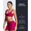 image:imageAoxjox Womens Workout Sports Bras Fitness Training Gym Athlenza Twist Low Impact Bra Lumastretch Yoga Crop TankFuchsia Run Small  Size Up