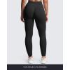 image:imageAoxjox Workout Seamless Leggings for Women High Waisted Fitness Yoga Contour Sculpt Pants 22Deep Black