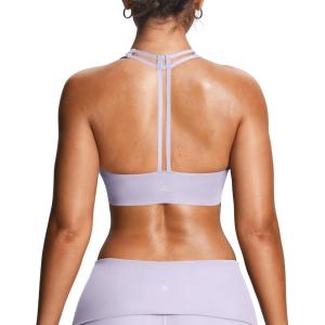 image:imageAoxjox Womens Workout Sports Bras Fitness Training Gym Athlenza TBack Bra Lumastretch Yoga Crop TankMisty Lilac