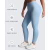 image:imageAoxjox Womens Impact Seamless Workout Leggings Low Waist Hidden Scrunch Butt Lifting Athletic Yoga Pants 24Airy Blue