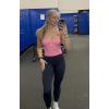 image:imageAoxjox Womens Impact Seamless Workout Leggings Low Waist Hidden Scrunch Butt Lifting Athletic Yoga Pants 24Dark Navy
