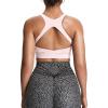 image:imageAoxjox Womens Workout Sports Bras High Impact Fitness Training Gym Khloe Bra Yoga Crop TankSoft Blush