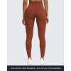 image:imageAoxjox High Waisted Workout Leggings for Women Trinity Yoga Pants 265A Cherry Mahogany
