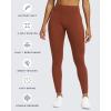 image:imageAoxjox High Waisted Workout Leggings for Women Trinity Yoga Pants 265A Cherry Mahogany