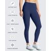 image:imageAoxjox High Waisted Workout Leggings for Women Trinity Yoga Pants 265A Navy