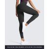 image:imageAoxjox High Waisted Workout Leggings for Women Trinity Yoga Pants 265Black Marlsize Up for Less Compression