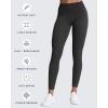 image:imageAoxjox High Waisted Workout Leggings for Women Trinity Yoga Pants 265Black Marlsize Up for Less Compression