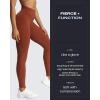 image:imageAoxjox High Waisted Workout Leggings for Women Trinity Yoga Pants 265Cherry Mahogany Leopard Print