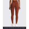 image:imageAoxjox High Waisted Workout Leggings for Women Trinity Yoga Pants 265Cherry Mahogany Leopard Print