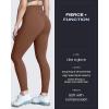 image:imageAoxjox High Waisted Workout Leggings for Women Trinity Yoga Pants 265Dandelion Brown