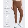 image:imageAoxjox High Waisted Workout Leggings for Women Trinity Yoga Pants 265Dandelion Brown