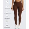 image:imageAoxjox High Waisted Workout Leggings for Women Trinity Yoga Pants 265Dark Brown Leopard Print