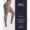image:imageAoxjox High Waisted Workout Leggings for Women Trinity Yoga Pants 265Driftwood