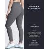 image:imageAoxjox High Waisted Workout Leggings for Women Trinity Yoga Pants 265Iron Grey