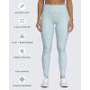 image:imageAoxjox High Waisted Workout Leggings for Women Trinity Yoga Pants 265Light Blue Dot Print