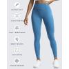 image:imageAoxjox High Waisted Workout Leggings for Women Trinity Yoga Pants 265Mykonos Blue