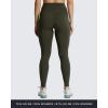 image:imageAoxjox High Waisted Workout Leggings for Women Trinity Yoga Pants 265Olive Green