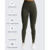 image:imageAoxjox High Waisted Workout Leggings for Women Trinity Yoga Pants 265Olive Green Leopard Print