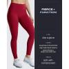 image:imageAoxjox High Waisted Workout Leggings for Women Trinity Yoga Pants 265Rumba Red