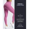 image:imageAoxjox High Waisted Workout Leggings for Women Trinity Yoga Pants 265Spring Crocus