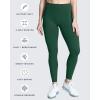 image:imageAoxjox High Waisted Workout Leggings for Women Trinity Yoga Pants 265Storm Green