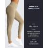 image:imageAoxjox High Waisted Workout Leggings for Women Trinity Yoga Pants 265Taupe