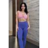 image:imageAoxjox High Waisted Workout Leggings for Women Trinity Yoga Pants 265Violet