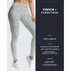 image:imageAoxjox High Waisted Workout Leggings for Women Trinity Yoga Pants 265White Dot Print
