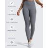 image:imageAoxjox High Waisted Workout Leggings for Women Trinity Yoga Pants 265Winds Grey Marlsize Up for Less Compression