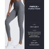 image:imageAoxjox High Waisted Workout Leggings for Women Trinity Yoga Pants 265Winds Grey Marlsize Up for Less Compression