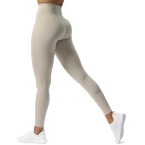 image:imageAoxjox High Waisted Workout Leggings for Women Trinity Yoga Pants 265A Mink