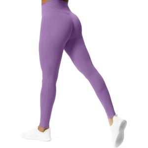 image:imageAoxjox High Waisted Workout Leggings for Women Trinity Yoga Pants 265Chive Blossom