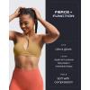 image:imageAoxjox Womens Workout Sports Bras Fitness Adjusted Ariel Halter Bra Yoga Crop TankParchment Yellow