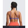 image:imageAoxjox Womens Workout Sports Bras Fitness Adjusted Ariel Halter Bra Yoga Crop TankViolet