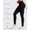 image:imageAoxjox High Waisted Workout Leggings for Women CrossWaist Crossover Tummy Control Trinity Buttery Soft Yoga Pants 26A Black