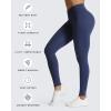 image:imageAoxjox High Waisted Workout Leggings for Women CrossWaist Crossover Tummy Control Trinity Buttery Soft Yoga Pants 26A Navy