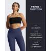 image:imageAoxjox High Waisted Workout Leggings for Women CrossWaist Crossover Tummy Control Trinity Buttery Soft Yoga Pants 26A Navy