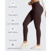 image:imageAoxjox High Waisted Workout Leggings for Women CrossWaist Crossover Tummy Control Trinity Buttery Soft Yoga Pants 26Mulch