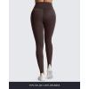image:imageAoxjox High Waisted Workout Leggings for Women CrossWaist Crossover Tummy Control Trinity Buttery Soft Yoga Pants 26Mulch