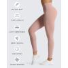 image:imageAoxjox High Waisted Workout Leggings for Women CrossWaist Crossover Tummy Control Trinity Buttery Soft Yoga Pants 26Woodrose See Through