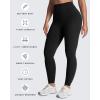 image:imageAoxjox High Waisted Workout Leggings for Women Tummy Control Buttery Soft Yoga Metamorph Deep V Pants 26A Black 3 Pieces Pack