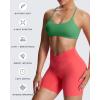 image:imageAoxjox Womens Workout Sports Bras Fitness Trinity Ivy Low Impact Bra Yoga Crop TankBottle Green