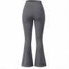 image:imageAoxjox Womens Workout Lumira Flare Leggings High Waisted Tummy Control Lumastretch Luxe Buttery Soft Wide Leg Yoga Pant 32Graphite Grey