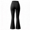 image:imageAoxjox Womens Workout Lumira Flare Leggings High Waisted Tummy Control Lumastretch Luxe Buttery Soft Wide Leg Yoga Pant 32True Black
