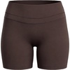 image:imageAoxjox Workout Biker Shorts for Women Lumira High Waisted Exercise Athletic Gym Running Lumastretch Luxe Yoga Short 5Espresso